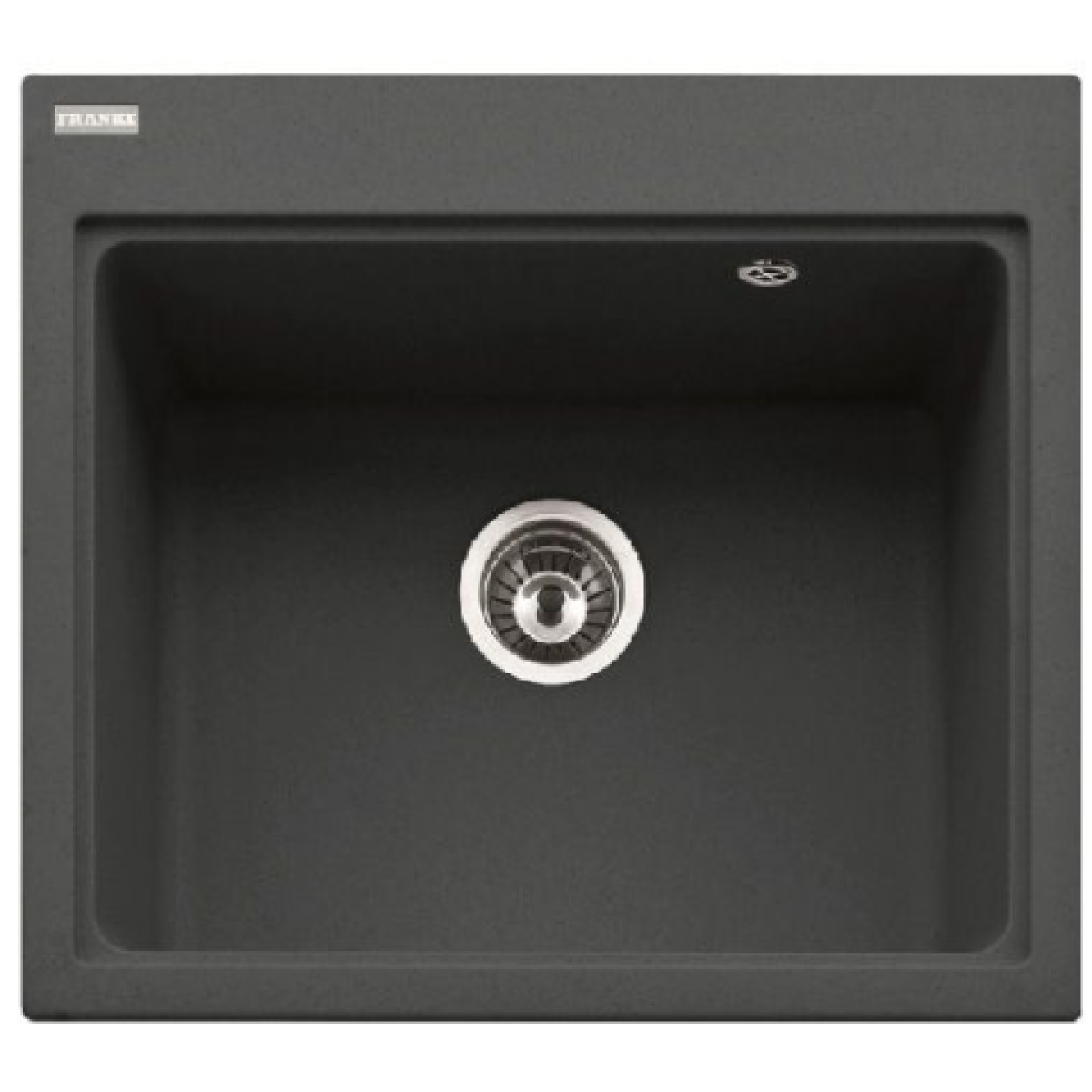 Franke KSG238 Fiji 花崗岩 檯面 單昇盆 (石墨色)